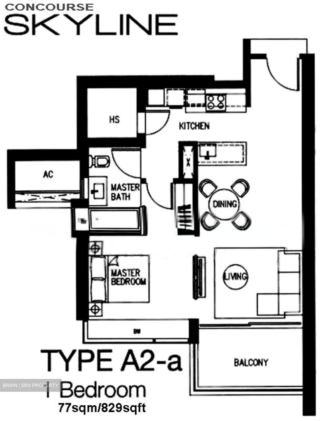 Concourse Skyline (D7), Apartment #535830171